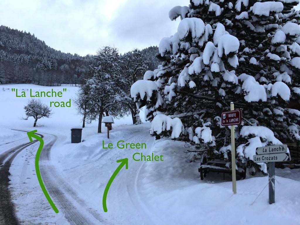 Le Green Chalet Villard-sur-Boege Exterior foto